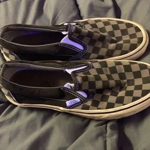 Vans checkers board